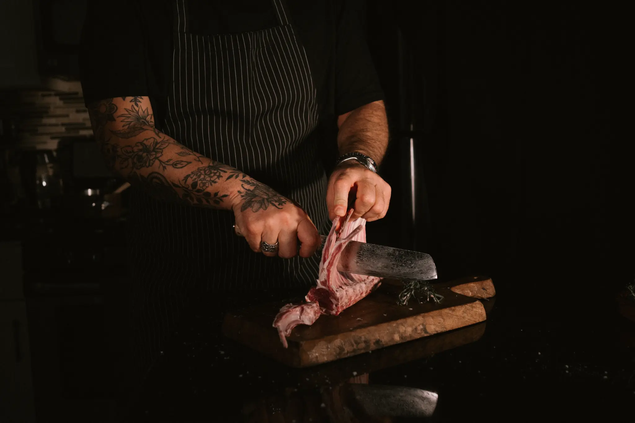 Precision and skill in culinary execution